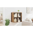 vidaXL Fali Szekrény Öreg fa 68 x 37 x 68,5 cm Faanyag