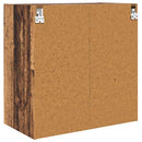 vidaXL Fali Szekrény Öreg fa 68 x 37 x 68,5 cm Faanyag