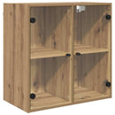 vidaXL Fali Szekrény Artisan tölgy 68 x 37 x 68,5 cm Faanyag