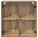 vidaXL Fali Szekrény Artisan tölgy 68 x 37 x 68,5 cm Faanyag