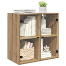 vidaXL Fali Szekrény Artisan tölgy 68 x 37 x 68,5 cm Faanyag