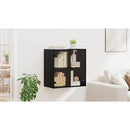 vidaXL Fali Szekrény Fekete tölgy 68 x 37 x 68,5 cm Faanyag