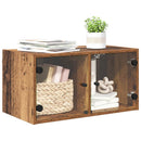 vidaXL Fali Szekrény Falra szerelhető Öreg fa 68 x 37 x 35 cm Faanyag