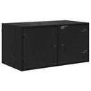 vidaXL Fali Szekrény Fekete tölgy 68 x 37 x 35 cm Faanyag