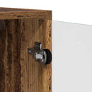 vidaXL Fali Szekrény Falra szerelhető Öreg fa 102 x 37 x 35 cm Faanyag