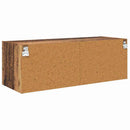 vidaXL Fali Szekrény Falra szerelhető Öreg fa 102 x 37 x 35 cm Faanyag