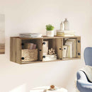 vidaXL Fali Szekrény Artisan tölgy 102 x 37 x 35 cm Faanyag