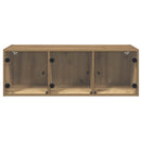 vidaXL Fali Szekrény Artisan tölgy 102 x 37 x 35 cm Faanyag