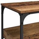 vidaXL Konyhai kocsi Öreg fa 60 x 41 x 80.5 cm Faanyag