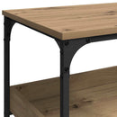 vidaXL Konyhai kocsi Artisan tölgy 60 x 41 x 80.5 cm Faanyag