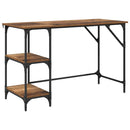 vidaXL Asztal Öreg fa 120 x 50 x 75 cm Faanyag