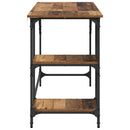 vidaXL Asztal Öreg fa 120 x 50 x 75 cm Faanyag