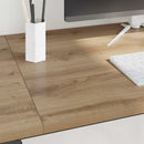 vidaXL Asztal Artisan tölgy 120 x 50 x 75 cm Faanyag