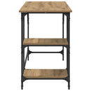 vidaXL Asztal Artisan tölgy 120 x 50 x 75 cm Faanyag