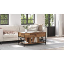 vidaXL Dohányzóasztal Öreg fa 100 x 55 x 48.5 cm Faanyag