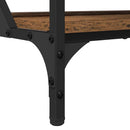 vidaXL Dohányzóasztal Öreg fa 70x50x50cm Faanyag