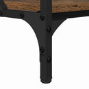 vidaXL Dohányzóasztal Öreg fa 100 x 50 x 50 cm Faanyag