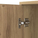 vidaXL Széf fiókkal Artisan tölgy 59 x 39 x 80 cm Faanyag