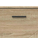 vidaXL Fürdőszoba Székény Sonoma tölgy 76,5 x 35 x 64 cm Faanyag & Fém