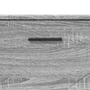 vidaXL Fürdőszoba Székény fiókkal Szürke Sonoma 76,5 x 35 x 64 cm