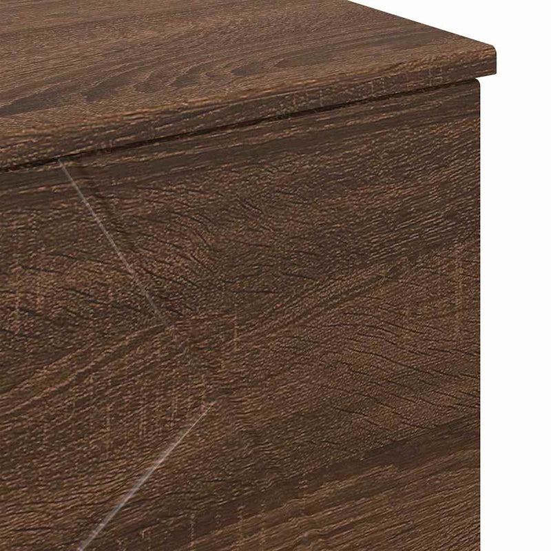 vidaXL Fürdőszoba Székény barna tölgy 76.5 x 35 x 64 cm Faanyag