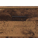 vidaXL Fürdőszoba Székény Öreg fa 76,5 x 35 x 64 cm Faanyag & Fém