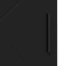 vidaXL Fürdőszoba Székény ajtóval Fekete 60 x 35 x 80 cm Faanyag & Fém