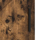 vidaXL Fürdőszoba Székény Füstölt tölgy 60 x 35 x 80 cm Faanyag & Fém