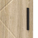 vidaXL Fürdőszoba Székény Sonoma tölgy 30 x 35 x 95 cm Faanyag & Fém