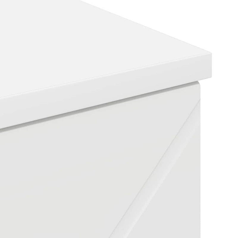 vidaXL Fürdőszoba Székény fiókkal Fehér 30 x 35 x 80 cm Faanyag