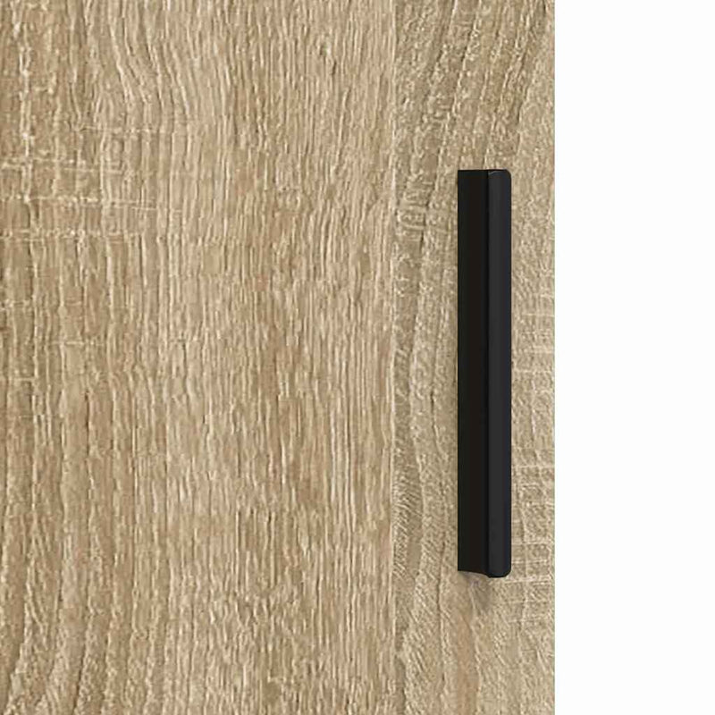 vidaXL Fürdőszoba Székény fiókkal sonoma tölgy 30 x 35 x 80 cm Faanyag
