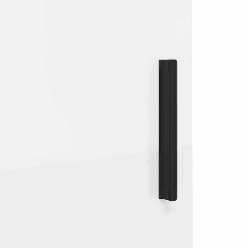 vidaXL Fürdőszoba Székény Magasfényű fehér 30 x 35 x 80 cm Faanyag