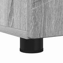 vidaXL Fürdőszoba Székény Szürke Sonoma 30 x 35 x 192 cm Faanyag & Fém