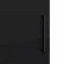 vidaXL Fürdőszoba Székény Fekete 30 x 31,5 x 61 cm Faanyag & Fém