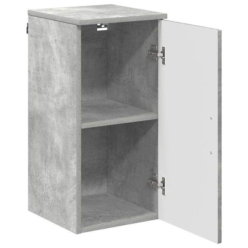 vidaXL Fürdőszoba Székény Beton szürke 30 x 31.5 x 61 cm Faanyag