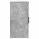 vidaXL Fürdőszoba Székény Beton Szürke 30 x 31,5 x 61 cm Faanyag & Fém
