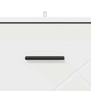 vidaXL Éjjeliszekrény fiókkal Fehér 38 x 38 x 66 cm Faanyag