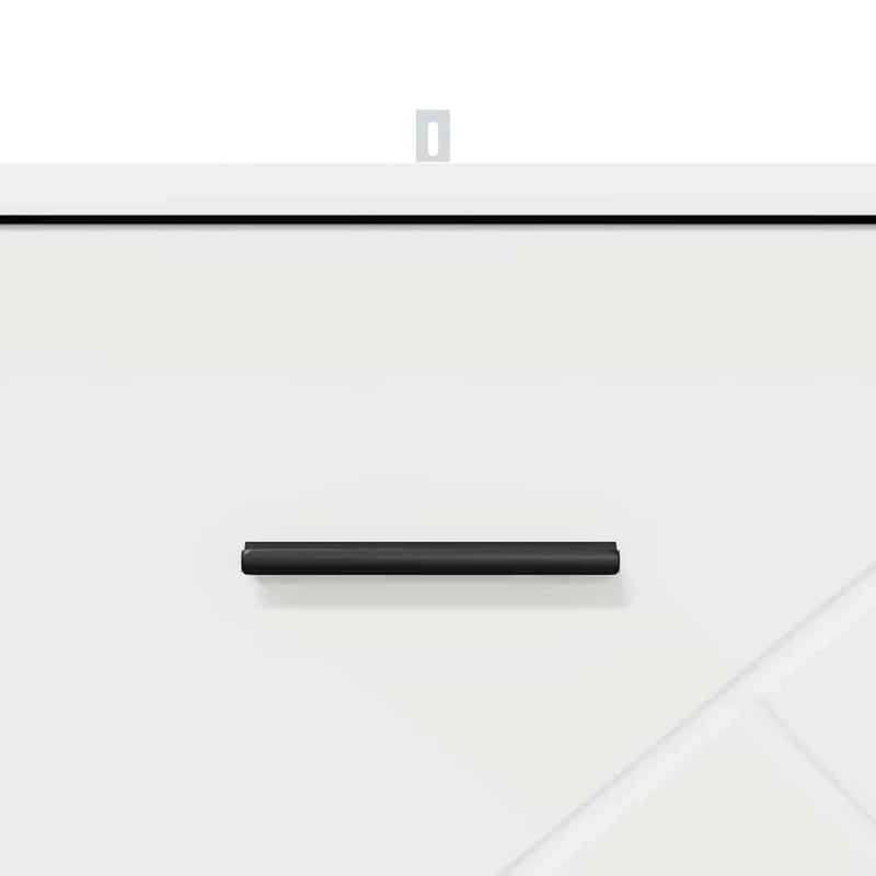 vidaXL Éjjeliszekrény fiókkal Fehér 38 x 38 x 66 cm Faanyag