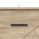 vidaXL Éjjeliszekrény fiókkal sonoma tölgy 38 x 38 x 66 cm Faanyag