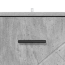 vidaXL Éjjeliszekrény fiókkal Beton szürke 38 x 38 x 66 cm Faanyag