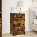 vidaXL Éjjeliszekrény fiókkal Füstölt tölgy 38 x 38 x 66 cm Faanyag