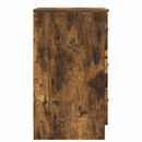 vidaXL Éjjeliszekrény fiókkal Füstölt tölgy 38 x 38 x 66 cm Faanyag