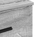 vidaXL Éjjeliszekrény fiókkal Szürke sonoma 38 x 38 x 66 cm Faanyag