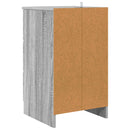vidaXL Éjjeliszekrény fiókkal Szürke sonoma 38 x 38 x 66 cm Faanyag