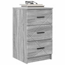 vidaXL Éjjeliszekrény fiókkal Szürke sonoma 38 x 38 x 66 cm Faanyag