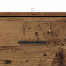 vidaXL Éjjeliszekrény fiókkal Régi fa 38 x 38 x 66 cm Faanyag