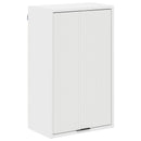 vidaXL Fürdőszoba Székény Fehér 39 x 23,5 x 65 cm Szerelt fa, Fém
