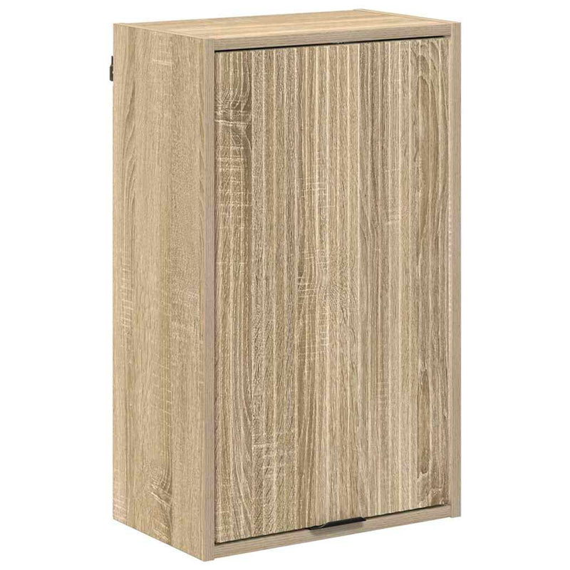 vidaXL Fürdőszoba Székény sonoma tölgy 39 x 23.5 x 65 cm Faanyag