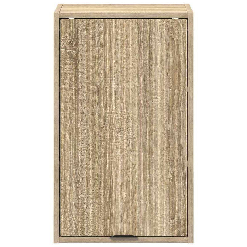 vidaXL Fürdőszoba Székény sonoma tölgy 39 x 23.5 x 65 cm Faanyag