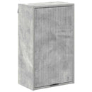 vidaXL Fürdőszoba Székény Beton Szürke 39 x 23,5 x 65 cm Faanyag & Fém